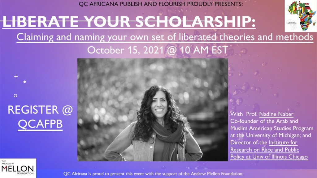 Liberate Your Scholarship